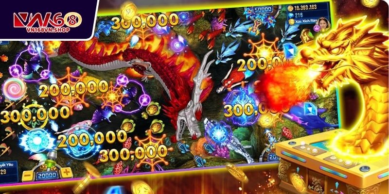 Trò chơi bắn cá Rồng may mắn nổi tiếng